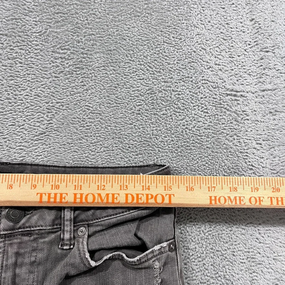 American Eagle Athletic Skinny Airflex Jeans Men's 30x30*  Distressed Gray Denim